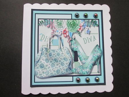 6, Sheet  Kit , Enjoy Your Day Diva  by BELINDA ABRAHAM