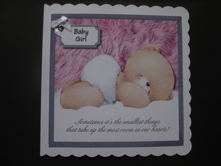 Forever friends New Baby Girl by BELINDA ABRAHAM