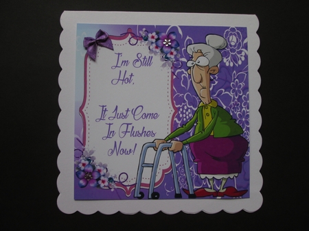 Hot Flushes 8x8 by BELINDA ABRAHAM