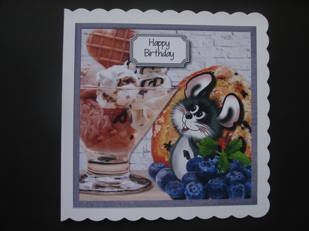 Sweet treats with mouse by BELINDA ABRAHAM