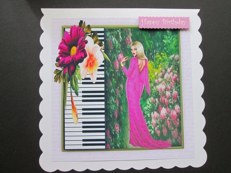 Lady in Hot Pink by BELINDA ABRAHAM