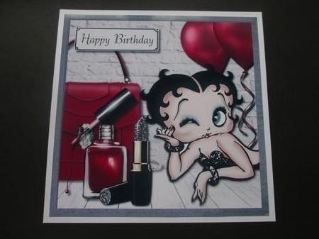 Betty Boop with accessories by BELINDA ABRAHAM