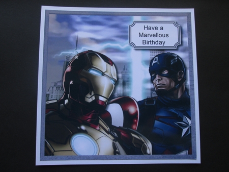 Captain America and Iron Man by BELINDA ABRAHAM
