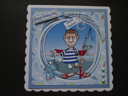 8x8 the fisherman mini kit by BELINDA ABRAHAM