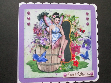 Fairies In The Garden 3 by BELINDA ABRAHAM