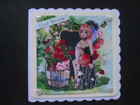 Fairies In The Garden 13 by BELINDA ABRAHAM