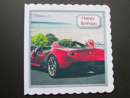 Sports car by BELINDA ABRAHAM