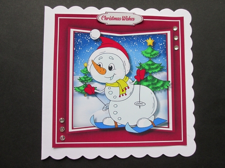 Snowy The Snowman  by BELINDA ABRAHAM