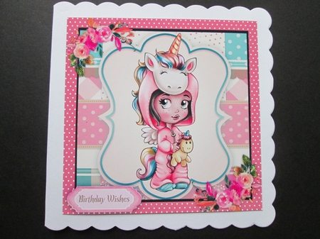 8x8 The Little Unicorn  by BELINDA ABRAHAM