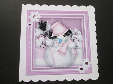 The Sweeping Snowman  by BELINDA ABRAHAM