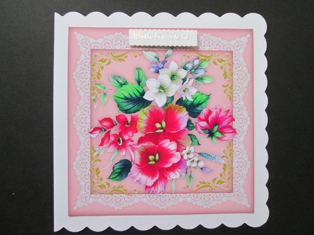 Beautiful Painted Pink Infussion  by BELINDA ABRAHAM