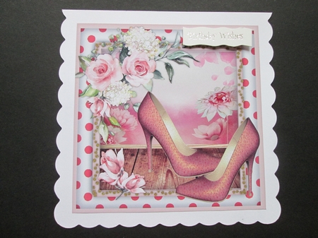 Beautiful  Roses and Shoes by BELINDA ABRAHAM