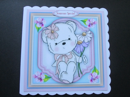 Adorable White Bear by BELINDA ABRAHAM