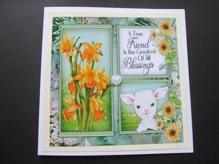 Daffodils and Sunflowers  by BELINDA ABRAHAM