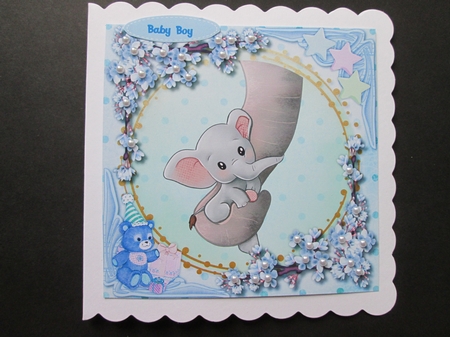 Baby Boy , Love on a Trunk  by BELINDA ABRAHAM