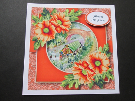 Scenic Floral Present QUICK TOPPER Bumper Kit by BELINDA ABRAHAM