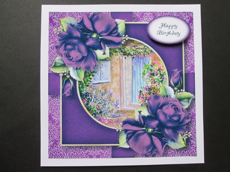 Scenic Floral Present QUICK TOPPER Bumper Kit by BELINDA ABRAHAM