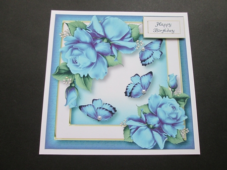 Pretty Porcelain Roses  QUICK TOPPER Bumper Kit by BELINDA ABRAHAM