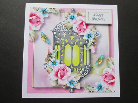 Floral Lantern QUICK TOPPER Bumper Kit by BELINDA ABRAHAM