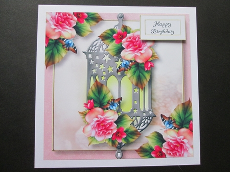 Floral Lantern QUICK TOPPER Bumper Kit by BELINDA ABRAHAM