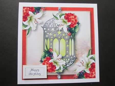 Floral Lantern QUICK TOPPER Bumper Kit by BELINDA ABRAHAM