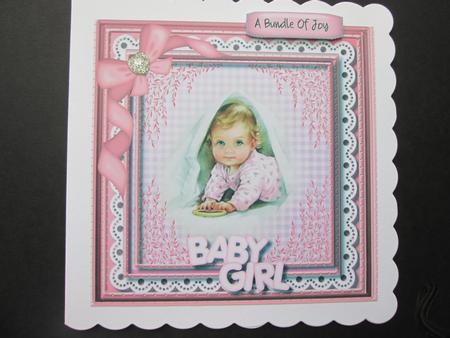 Peek-a- Boo a Baby Girl by BELINDA ABRAHAM