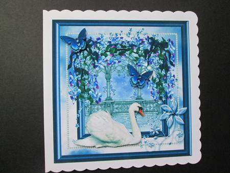 Swan Bleu Wonder by BELINDA ABRAHAM