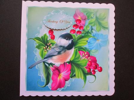 Special Bird Topper and Tags by BELINDA ABRAHAM