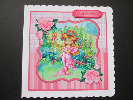 Magical Princess Topper & Decoupage by BELINDA ABRAHAM