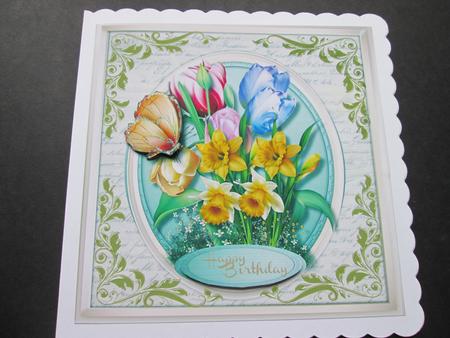 Beautiful Downton Tulips and Daffodil's  by BELINDA ABRAHAM