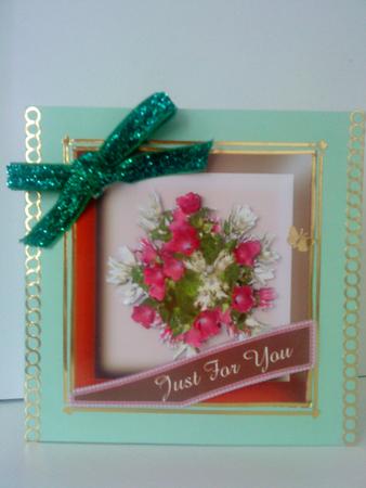 Spring Fresh Card Front by Belinda Ellingham
