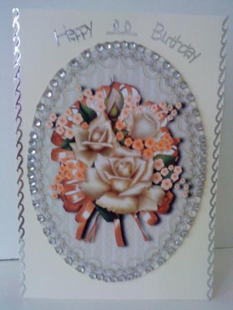 Lace & Pearl Floral Bouquet by Belinda Ellingham