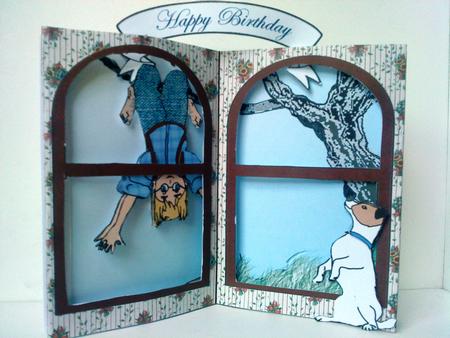 The Climber 3D Bay Window Card Kit by Belinda Ellingham