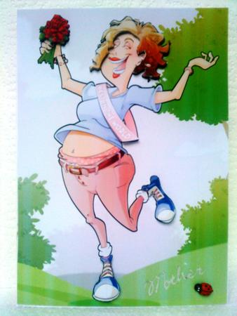 Best in the World Mum A4 by Belinda Ellingham