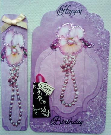 Pretty Flowers and Pearls by Belinda Ellingham