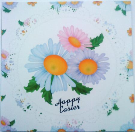 Easter Daisies Topper by Belinda Ellingham