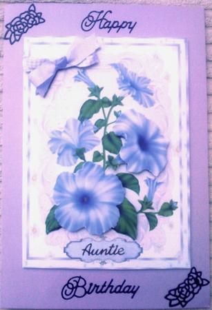 Lovely Lilac Petunia's by Belinda Ellingham