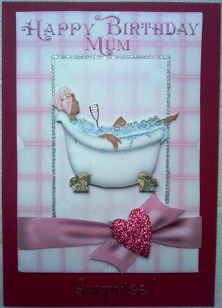 Relax on Your Birthday Mum by Belinda Ellingham