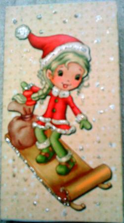 Santa's Helper Money Wallet by Belinda Ellingham