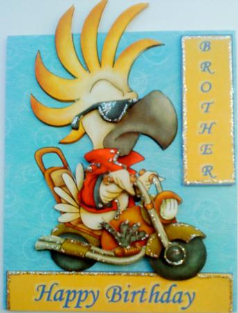 Biker Brother Over the Edge by Belinda Ellingham
