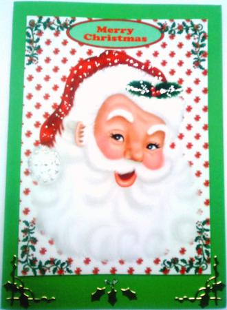Lovely Santa! A4 by Belinda Ellingham