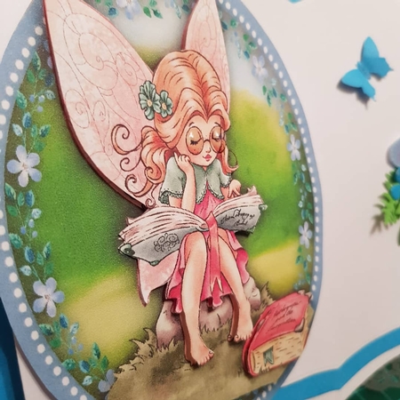Fairy Bookworm by Belinda Rainsley