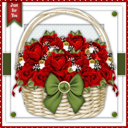 Christmas 5 Polka Dot Digital Paper by Belinda Rub