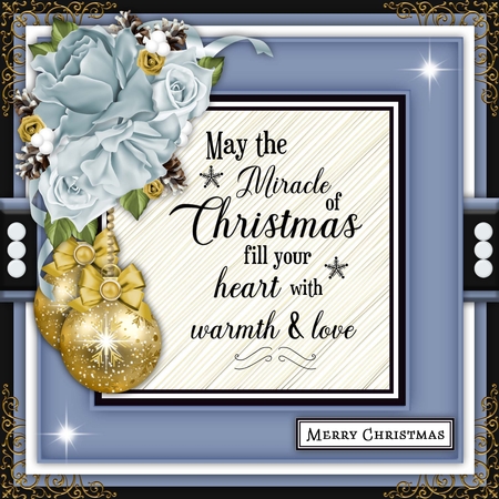 Christmas 5 Frame 1 by Belinda Rub