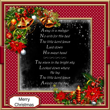 Polka Dot Frames Set 4 (Christmas Colors) by Belinda Rub