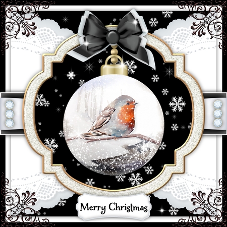 Winter Animals Bauble by Belinda Rub