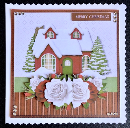 Christmas House Mini Kit by Belinda Rub
