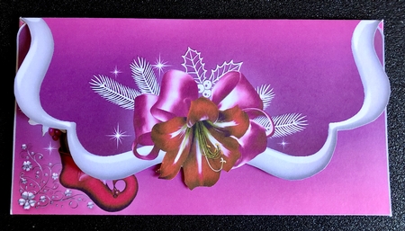 Holiday Amaryllisbloom Voucher MiniKit-4 by Belinda Rub