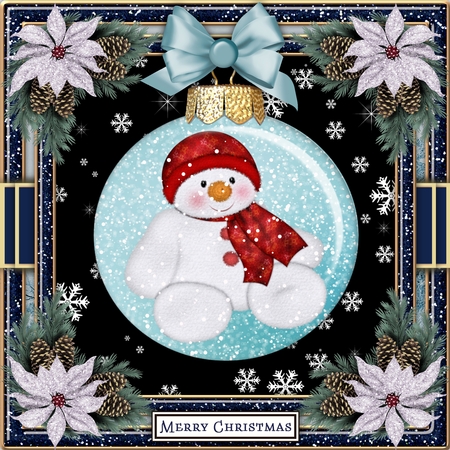 Designer Resource Christmas Baubles  by Belinda Rub