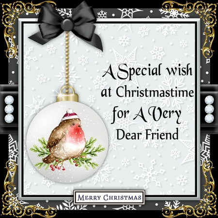 Wordart Friendship at Christmas by Belinda Rub